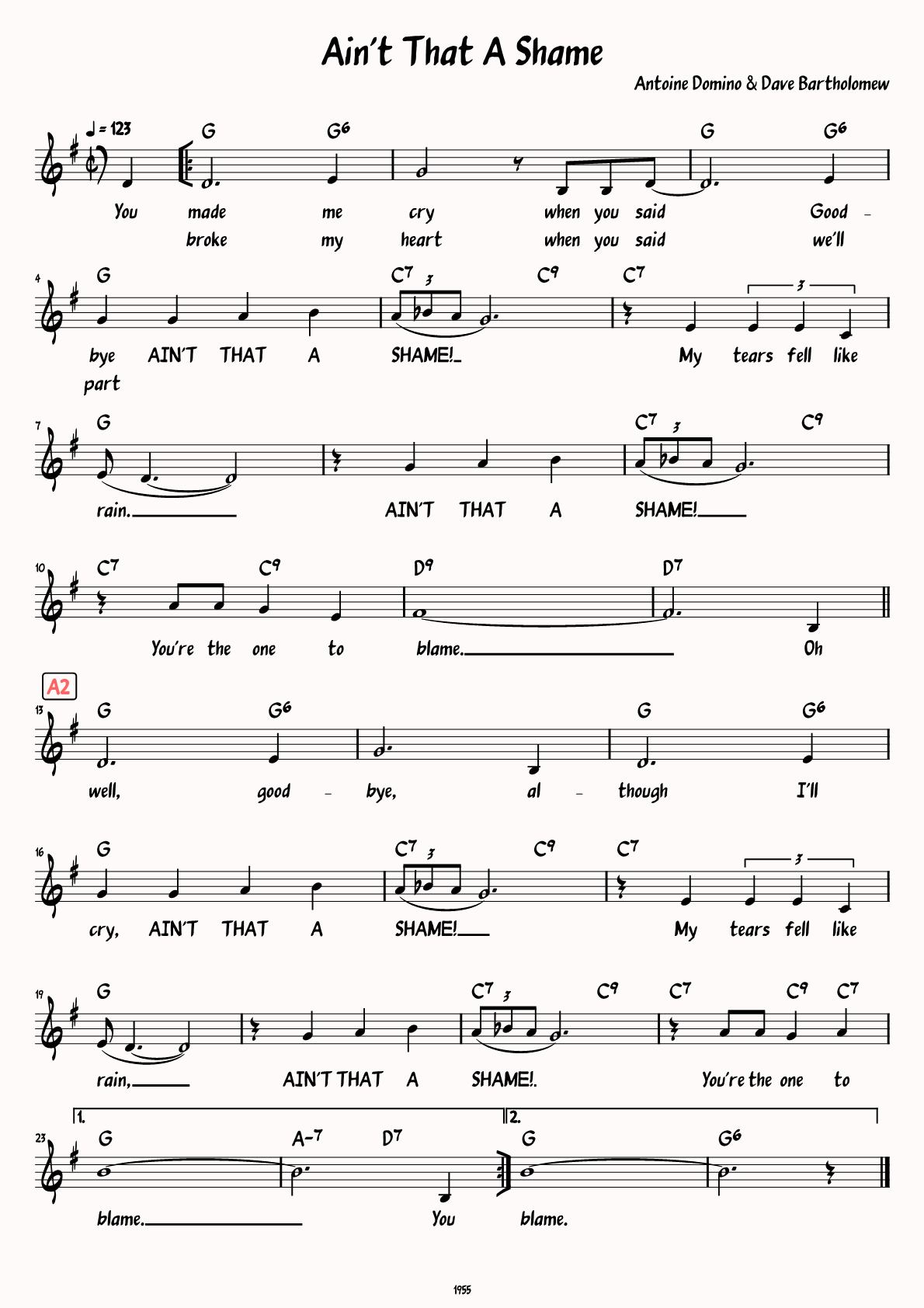 Sheet Music